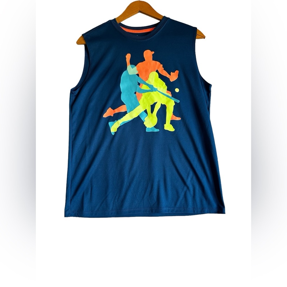 ATHLETIC WORKS BOYS GRAPHIC TANK XXL(18)